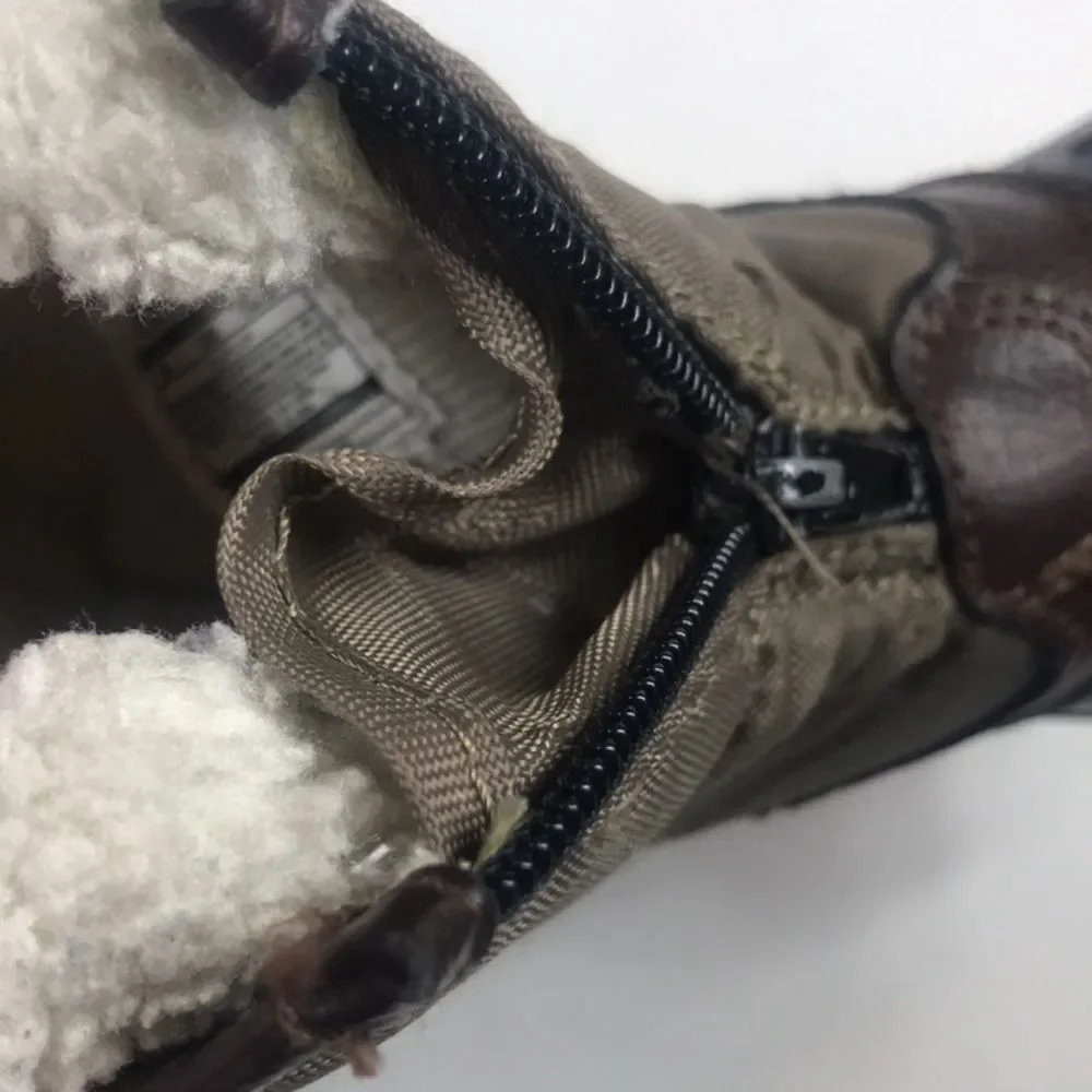Carter's Kids' Black and Brown Winter Boots